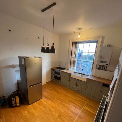 Kitchen installation in Edinburgh